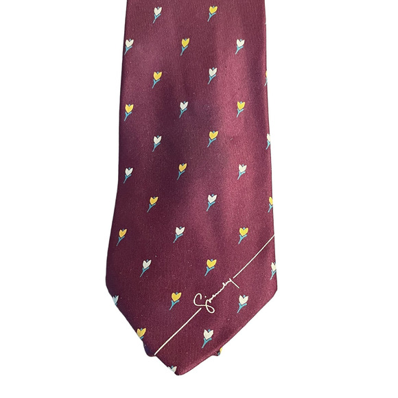 Lot of 2 Men's Vintage Ties Christian Dior and Givenchy Office Business Workwear - Picture 5 of 7